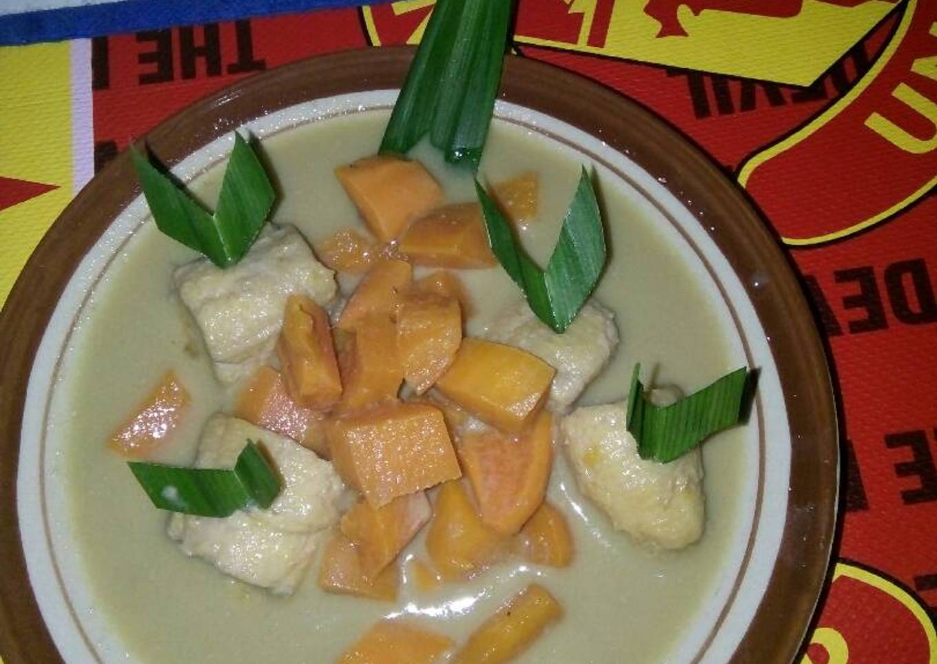 Kolek ubi mix pisang