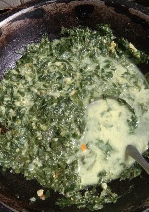 Foto resep Sayur Daun Singkong Santan