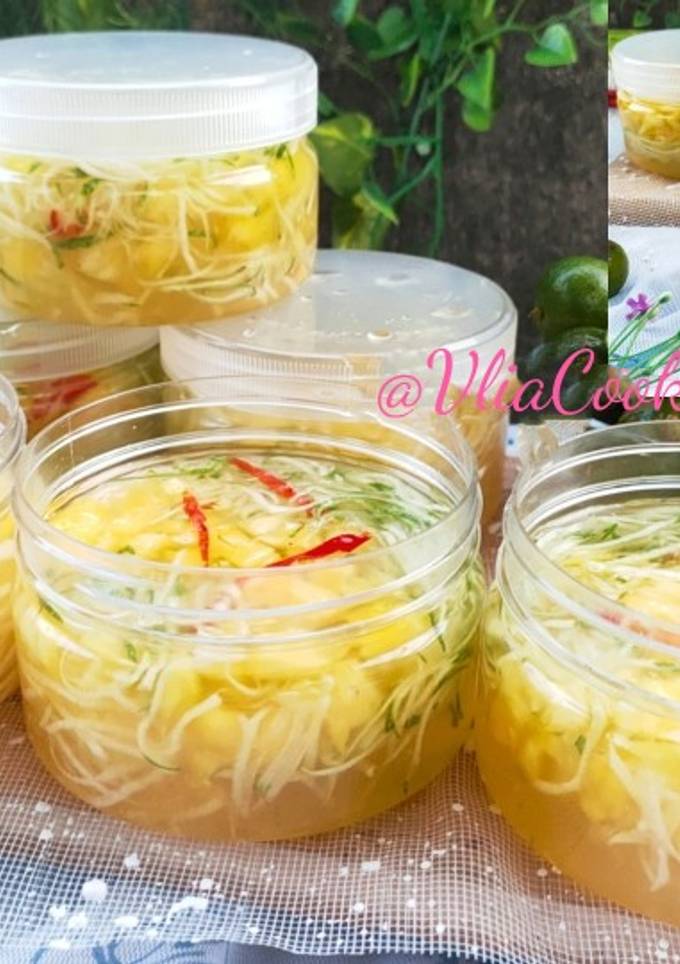 Resep RUJAK AIR Es Rujak | Cara Baru Menikmati Rujak Segar oleh Vlia ...
