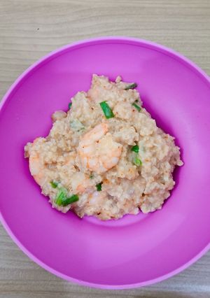 Foto resep Oatmeal udang