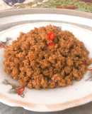 Thịt chưng mắm tôm