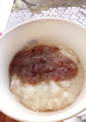 Foto resep Oatmeal Saus Pir Berry