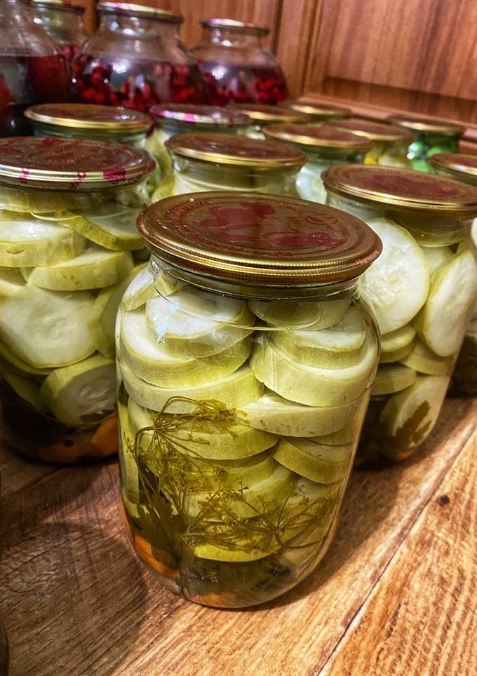 Кабачки мариновані