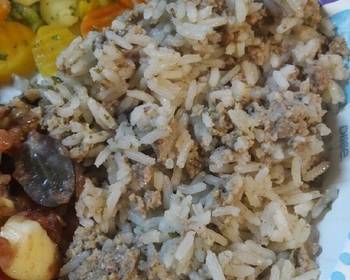 Easy Recipe Hamburger and Rice Delicious