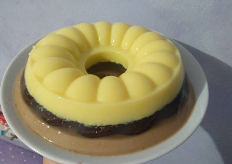 Bumbu Puding 3 lapis | Resep Bumbu Puding 3 lapis Yang Enak Dan Lezat