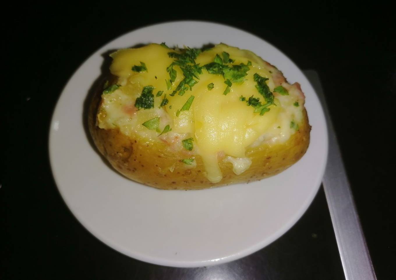 Papa horneada Kaer Morhen