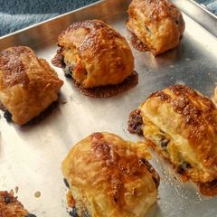 A picture of Choco and Cheese Puffs.