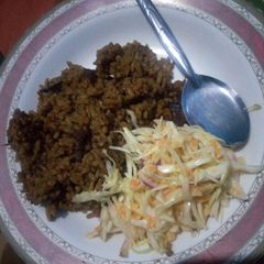 Coleslaw #endofyearchallenge A picture of Coleslaw #endofyearchallenge.