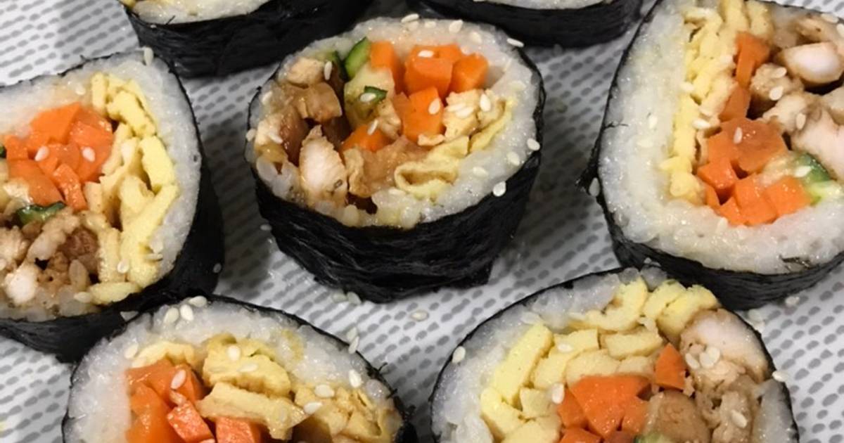 16 easy and tasty kimbap recipes by home cooks Cookpad