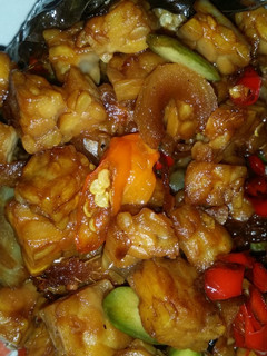 Foto resep Tumis tempe pete pedas manis