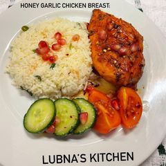 Honey Garlic Chicken Breast: A picture of Honey Garlic Chicken Breast:.