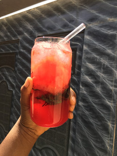 A picture of Watermelon mojito.