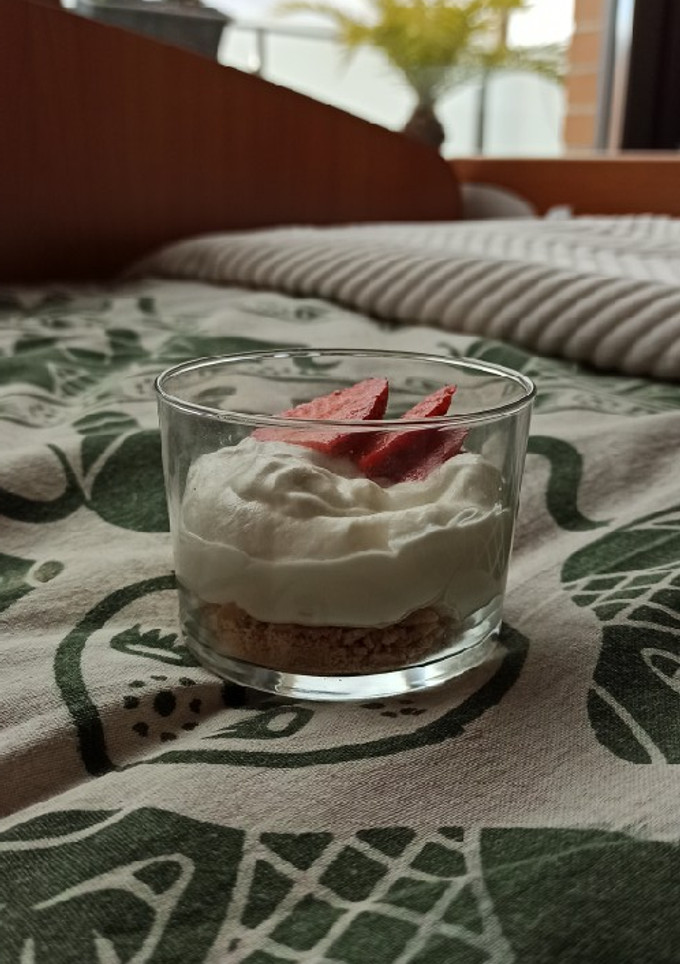 Una foto de Vasito de cheesecake