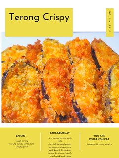 Foto resep Terong crispy