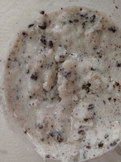 Una foto de Receta saludable para diabetes: helado de straciatella