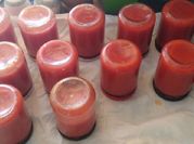 Una foto de salsa de tomate en licuadora