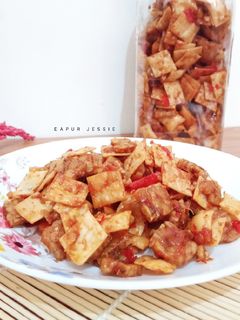 Foto resep Kering Tempe Kulit Pangsit