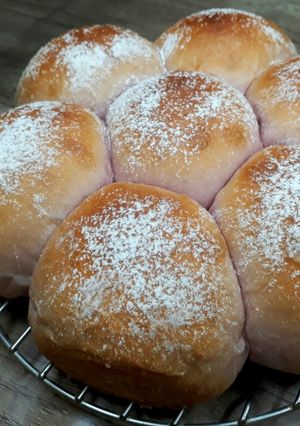 Foto resep Roti sobek ubi ungu