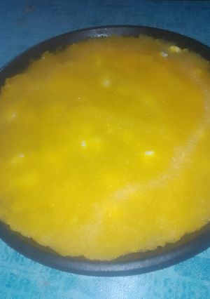 Una foto de Pastel de zapallo y lentejas