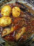 Tongkol Pedas ala nasi Madura