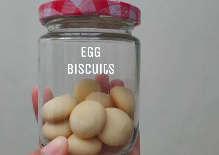 Rahasia Membuat Cemilan simple Egg Biscuit yang Lezat Sekali