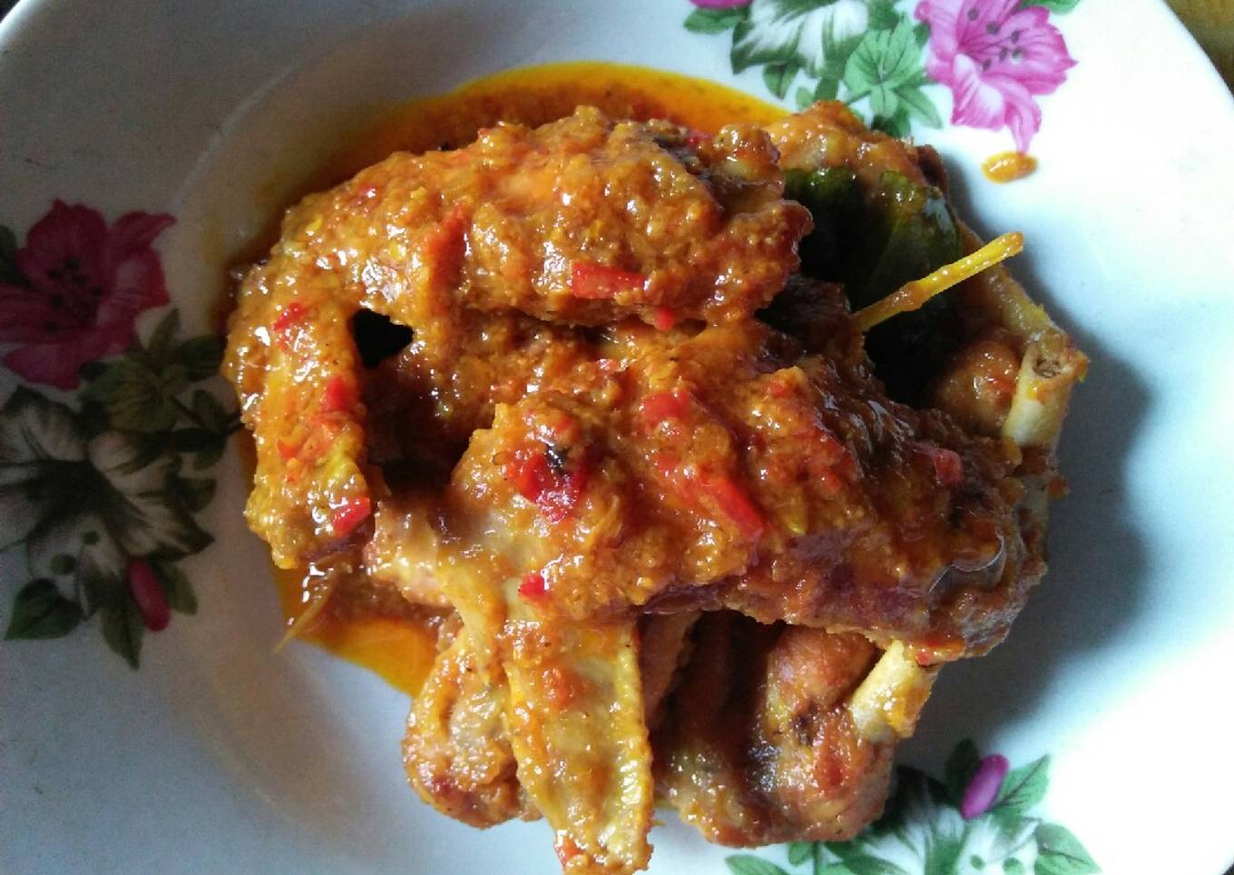 Cara Gampang Menyiapkan Rica Sayap ayam, Bikin Ngiler