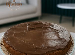 Une photo de Gâteau au Chocolat avec Ganache