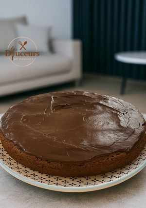 Une photo de Gâteau au Chocolat avec Ganache