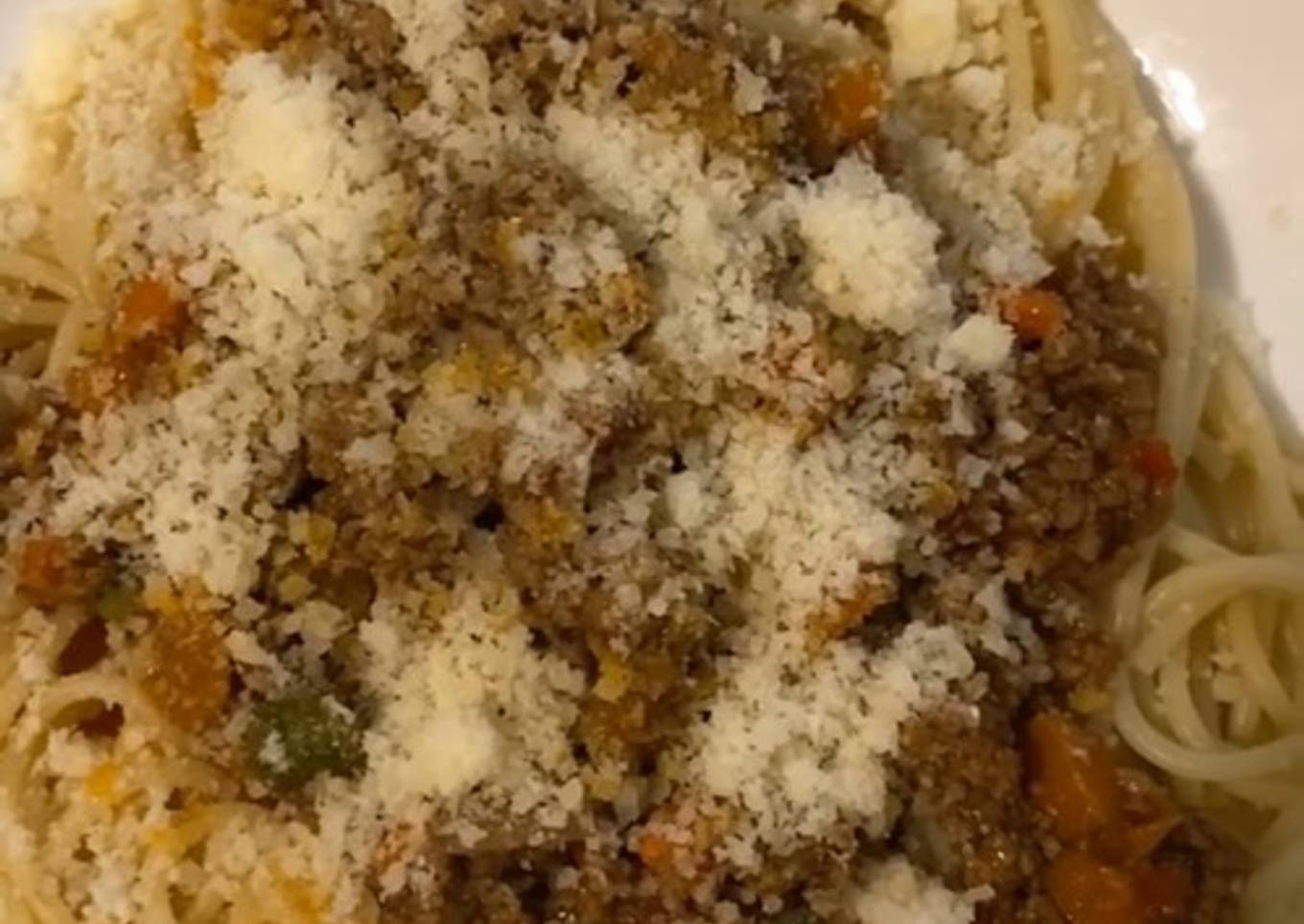 Pâtes bolognaise facile