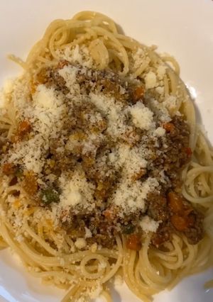 Une photo de Pâtes bolognaise facile