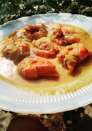 কেরালা প্রন কারি (kerala prawn curry recipe in Bengali) রেসিপির প্রধান ছবি