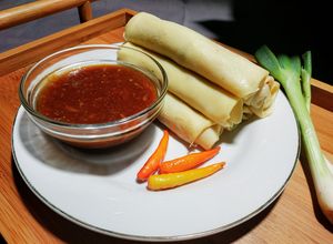 Foto resep Lumpia Basah Saus Tauco