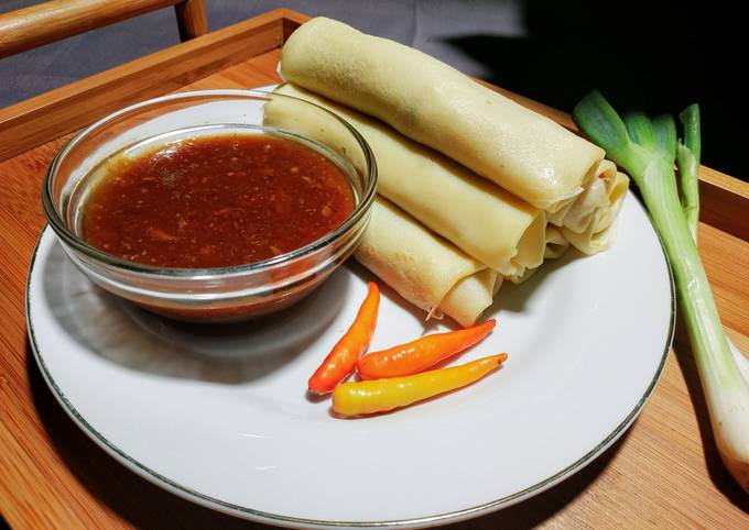 Resep Lumpia Basah Saus Tauco Oleh Azka Layyina Cookpad