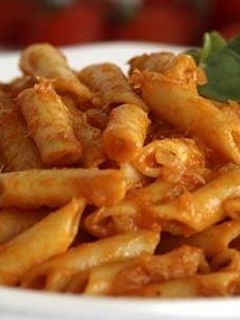 Una foto de Macarrones en 15 minutos con Thermomix