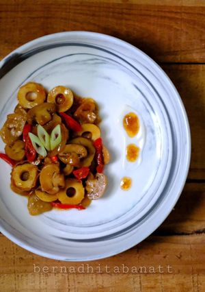 Foto resep Tumis Jamur Kancing Saus Tiram
