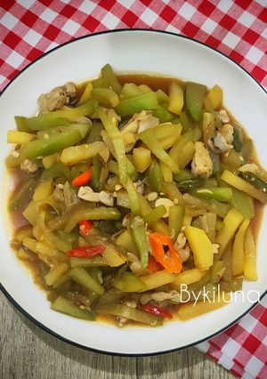 Foto resep Tumis Labu Siam Tempe Kentang