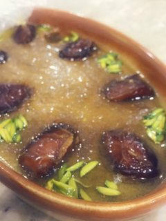 صورة لوصفة عصيدة بالدبس