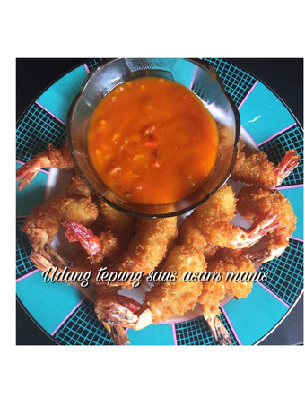 Anti Ribet, Memasak Udang tepung saus asam manis / udang tepung Ekonomis