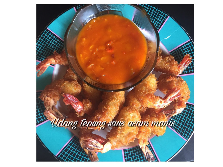 Anti Ribet, Memasak Udang tepung saus asam manis / udang tepung Ekonomis