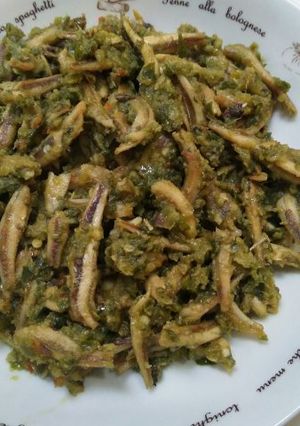 Foto resep Ikan Teri Cabe Hijau DEBM