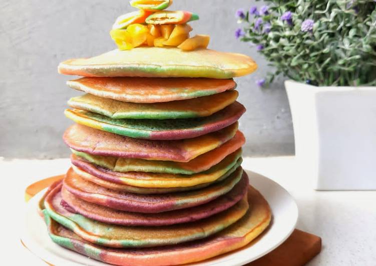 Cara Gampang mengolah Unicorn Pancake Anti Gagal