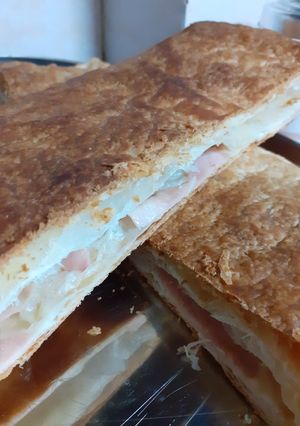 Foto di Torta salata prosciutto cotto e formaggio