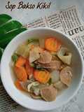 Sop Bakso Kikil