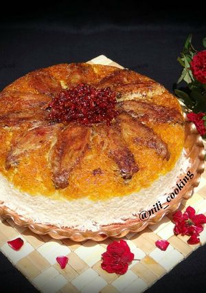 عکسی از دستور ته انداز بال مرغ