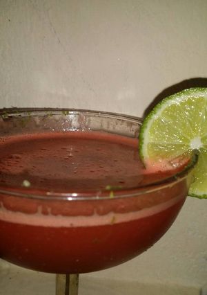 Una foto de Jugo de Sandía con limón (refrescante)