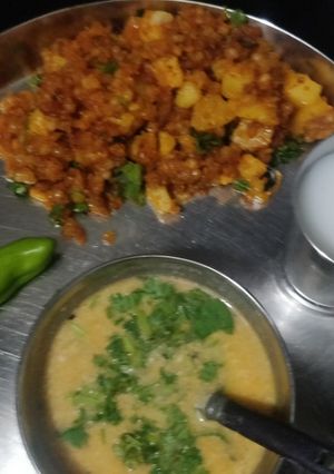 ફરાળી કઢી (Farali Kadhi Recipe In Gujarati) રેસીપી મુખ્ય ફોટો