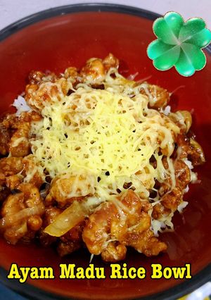 Foto resep Ayam Madu Rice Bowl