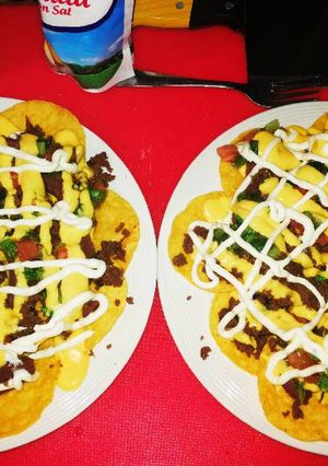 Una foto de Nachos de res Danny