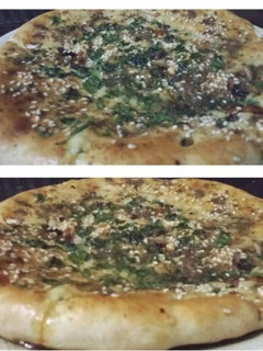 A picture of Chicken qeema naan.