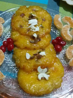 नारंगी का पुआ (Narangi ka pua recipe in hindi) रेसिपी मुख्य फोटो